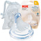 NUK Nipple Replacement Spouts, Clear Silicone, Pack of 6 with Dishwasher Safe Mesh Bag - Fits NUK Learner, NUK Active, NUK Sippy Cup and NUK Bottle BPA Free